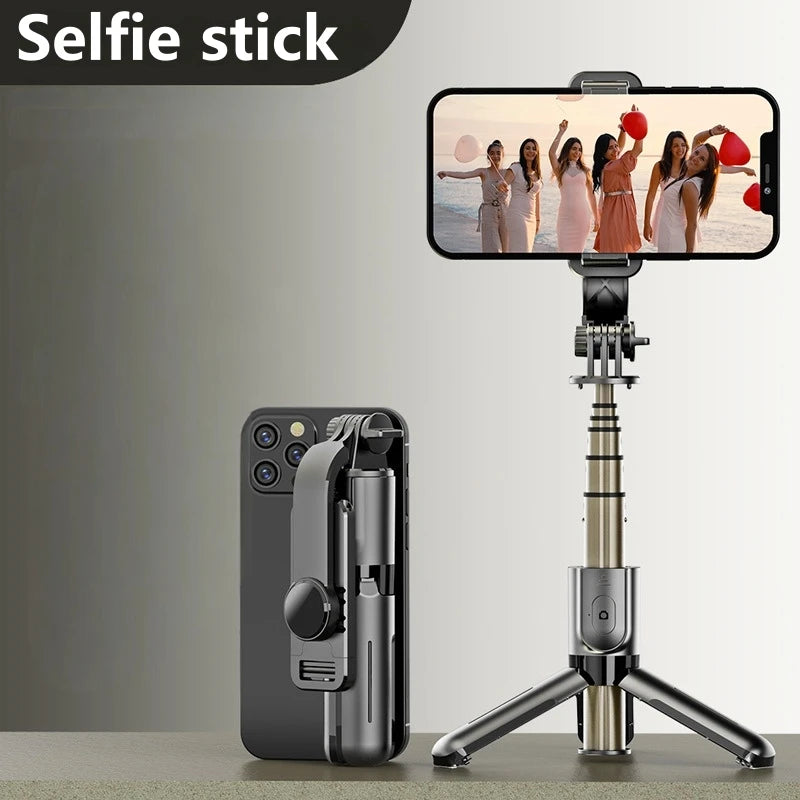 Wireless Selfie Stick Tripod Stand Foldable Monopod For Gopro Action Cameras Smartphones Balance Steady Shooting Live