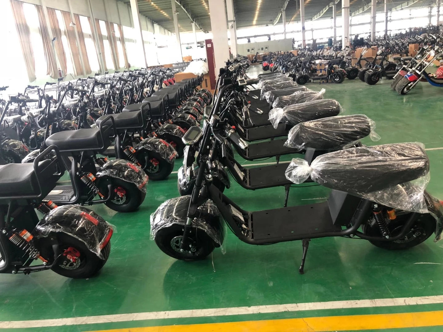 [USA Stock]Two Wheels Big Tire Trike Adult Tricycle Citycoco 2 Wheel Electric Scooter 3000W Fat Bike Tire