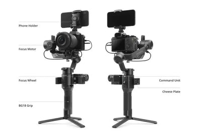 Ronin SC gimbal stabilizer for Camera 3 axis single-handed video tripods Selfie remote control lightweight