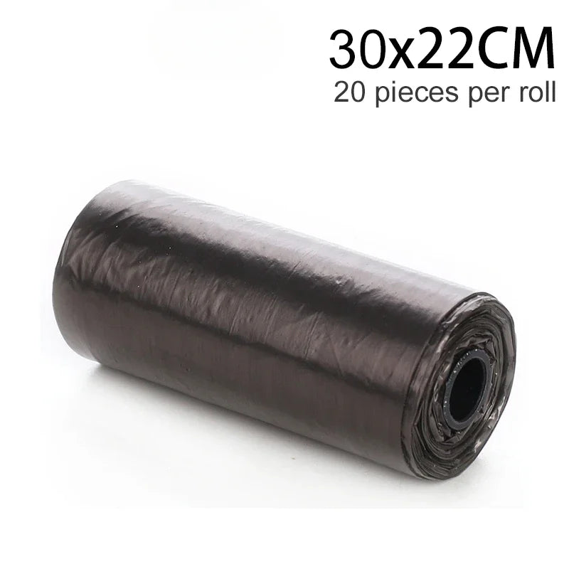 5 Rolls 100Pcs Garbage Bags Disposable Trash Bags Big Waste Bag Kitchen Storage Garbage Bags Home Cleaning Waste Bag Plastic Bag