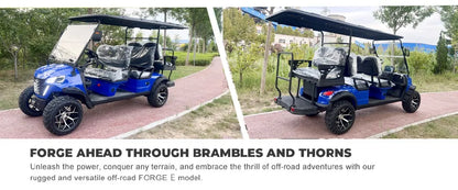 Best Free Custom Color 4 Passenger Sightseeing Car Electric Touring Mini Golf Cart 48V AC Motor Off-Road Vehicle Tourist Car