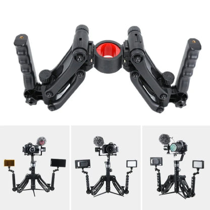 3 Axis Spring Dual Handle Gimbal Hold Arm for ZHIYUN Crane 2 DJI Ronin S MOZA AIRCROSS Smooth 4 OSMO mobile 2 AK2000 AK4000 BOB2