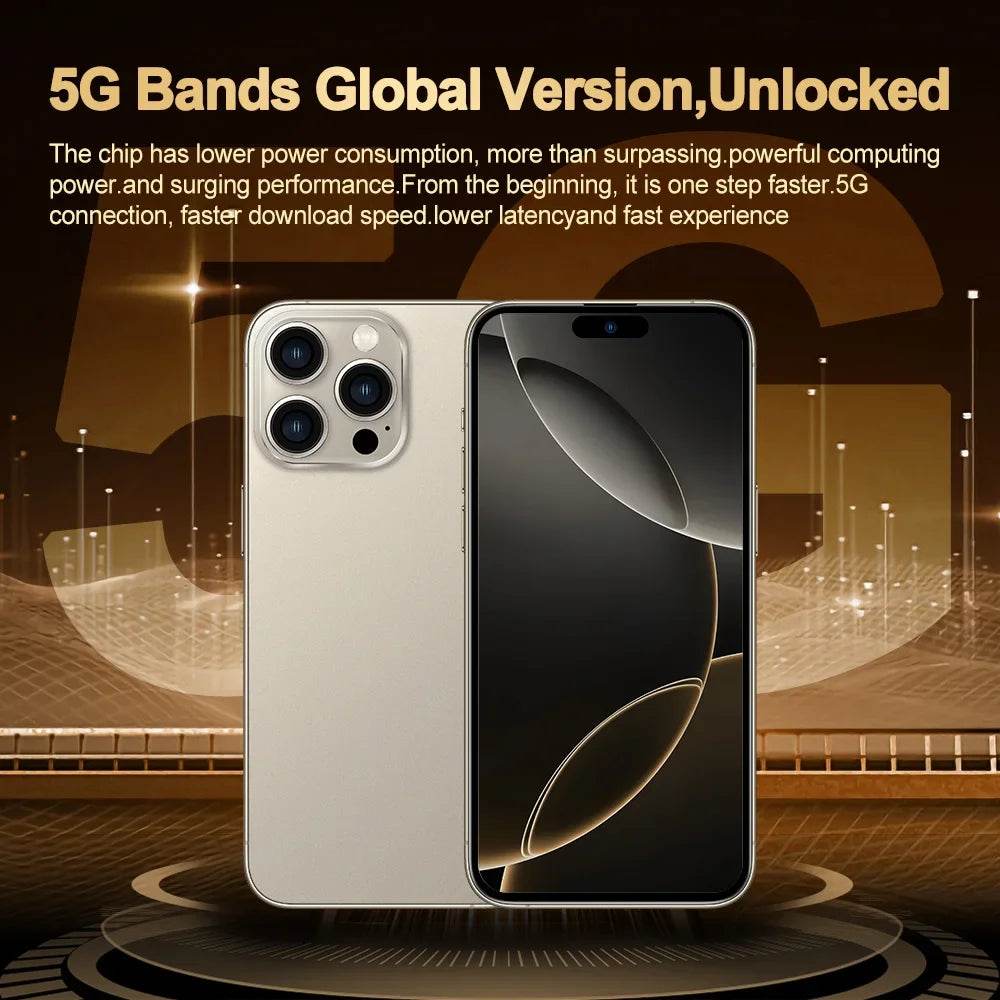 Original For Brand New XS16 Pro+ Smartphone 7.3 inch Full Screen 4G 5G Cell Phone 7800mAh Mobile Phones Global Version - MarvelouStoree