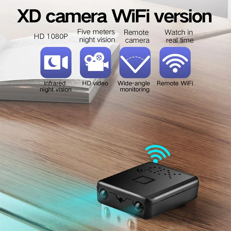 Xiaomi 1080p Full HD Wifi 5G Mini Camera Night Vision Home Security Micro Camcorder Audio Video Recorder With Motion Detection