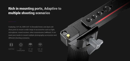 SmallRig Adjustable Dual Handgrip for DJI RS 2 /RSC 2 / RS 3 / RS 3 Pro /RS 4/ RS 4 Pro Gimbal Handheld Stabilizer Monitor Mount