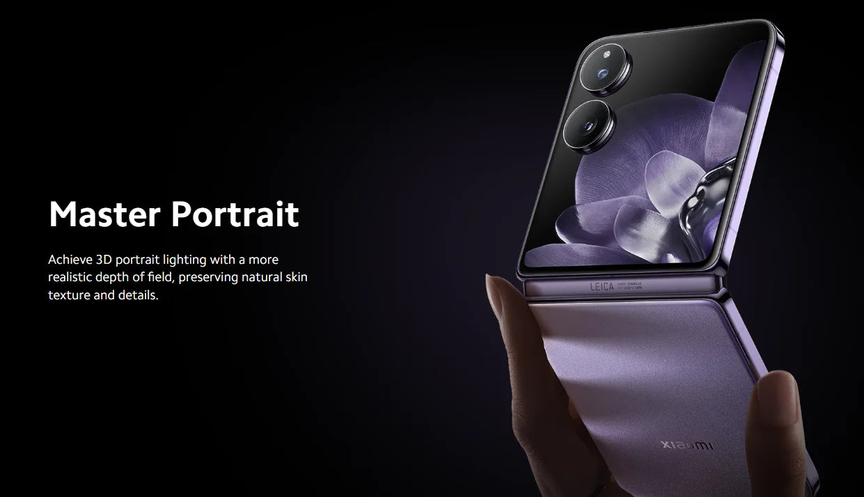 World Premiere Global Version Xiaomi MIX Flip Foldable 4.01" Outer Display 12GB 512GB Snapdragon 8 Gen 3 Leica 50MP Camera Mi