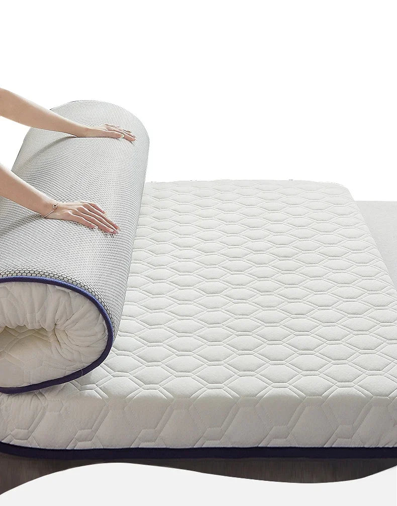 Thailand Latex mattress high resilience home thickened dormitory student tatami mat sponge pad memory foam mattress