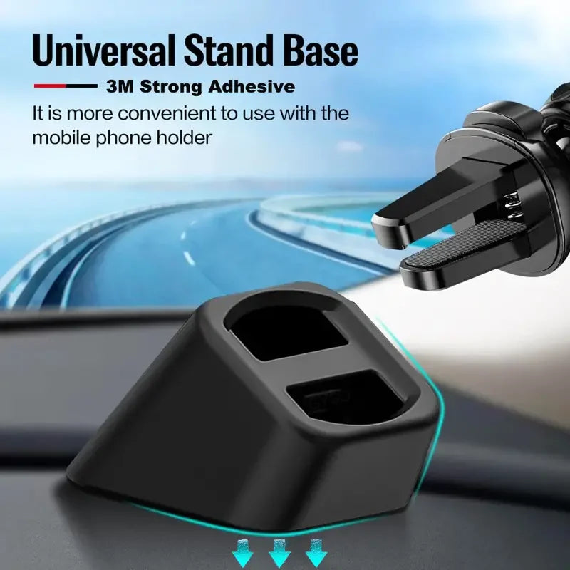 Universal Wireless Car Charger Stand Base Dashboard Mount Auto Mobile Phone Holder Bracket Air Outlet Clip Accessories Air Vent