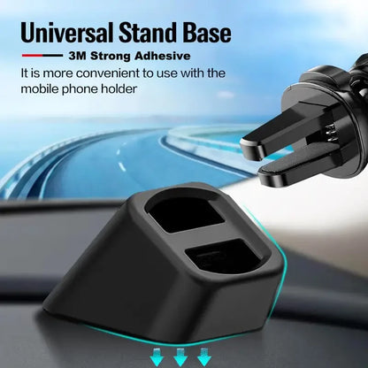 Universal Wireless Car Charger Stand Base Dashboard Mount Auto Mobile Phone Holder Bracket Air Outlet Clip Accessories Air Vent