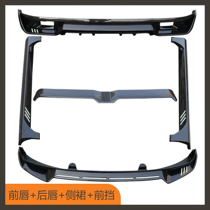 2022 Suit For Wuling Hongguang Big Surround Macarone Special Tail Wing Refitting Medium Net Explosive Front Shovel Rear Lip Mini