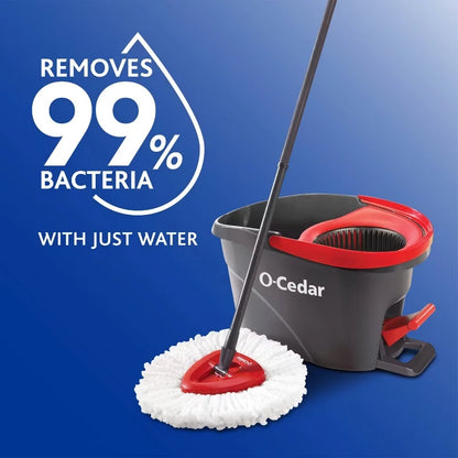 O-Cedar EasyWring Spin Mop and Bucket System