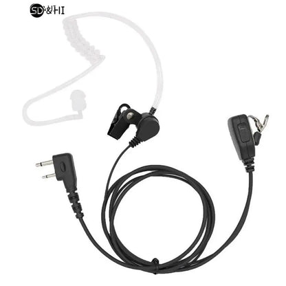 Intercom Tube Security Bodyguard Acoustic Earphones Acoustic Tube In-Ear Earpiece Radio Police Security In Ear Air Headphone