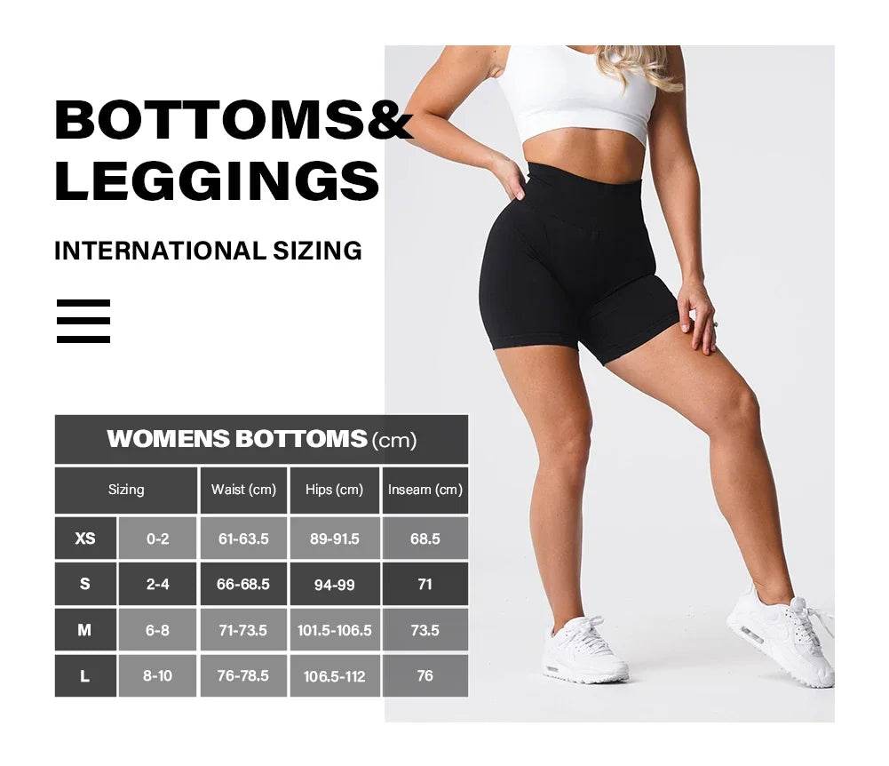 New Spandex Solid Seamless Shorts Women Soft Workout Tights Fitness Outfits Yoga Pants Gym Wear - MarvelouStoree