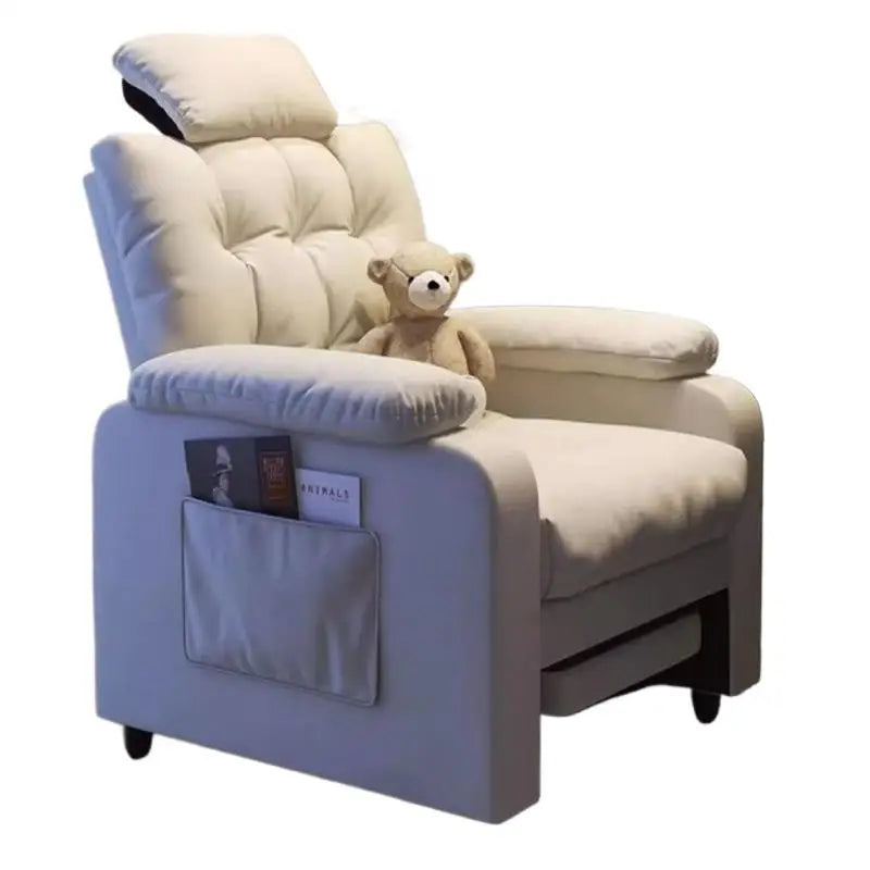 Chair Bedroom Lazy Sofa Single-Seat Sofa Chair Computer Chair Home Comfortable Long-Sitting Chair Office Chair Internet Bar