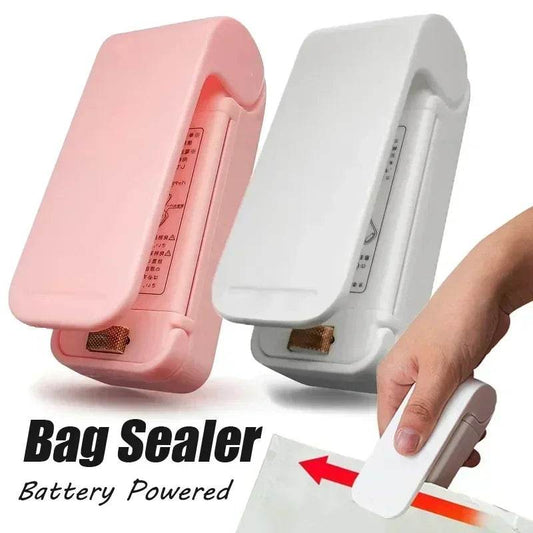 Portable Mini Heat Bag Sealing Machine Magnetic Package Sealer Bag for Storage Plastic for Food Snack Vegetables Kitchen Gadgets - MarvelouStoree