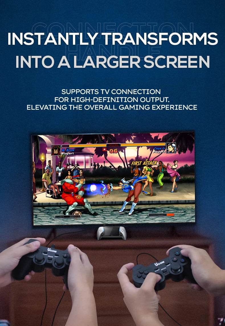 Coopreme New Project X 4.3 Inch High-Defintion Ips Screenhandheld Game Console Supports Ps1 Arcade Hd Output For Dual Joystick - MarvelouStoree