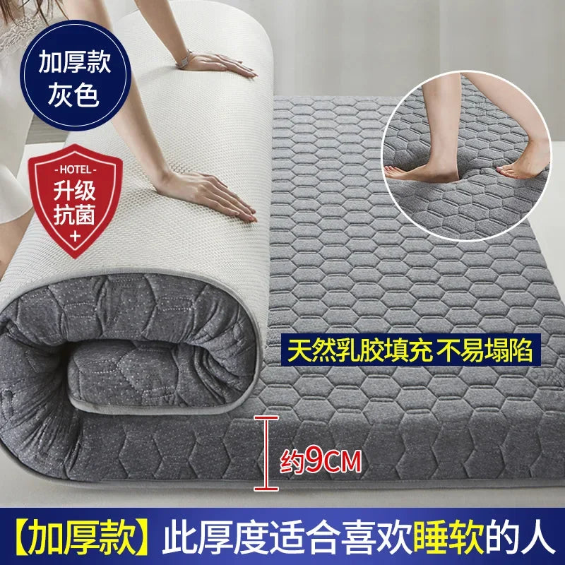 Thailand Latex mattress high resilience home thickened dormitory student tatami mat sponge pad memory foam mattress