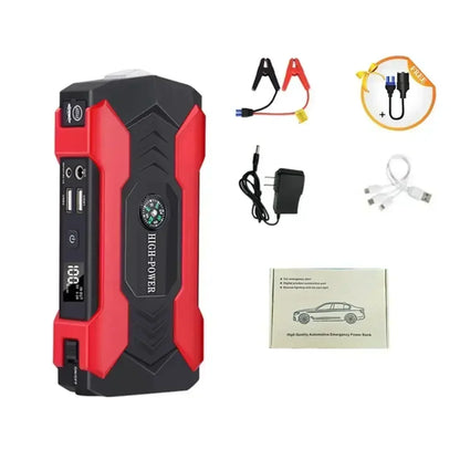 99800mAh 20000mAh Car Jump Starter 3000A Starting Device Portable Power Bank Battery Starter Launcher For Car Booster Articles