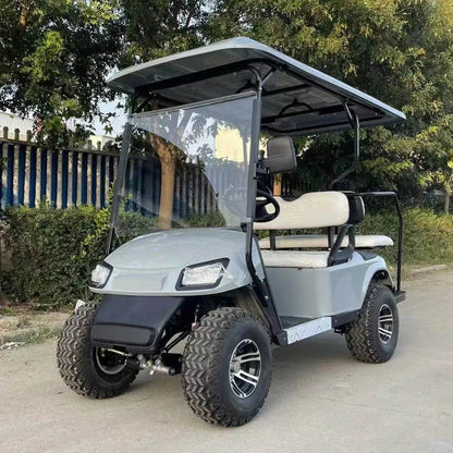 Newly Designed Fuel Golf Cart With Cargo Tank, 4-Seater, Four-Wheel Front And Rear Independent Suspension, 350cc Gasoline Engine - MarvelouStoree