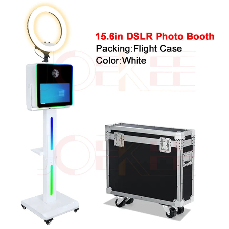 New 15.6 inch Touch Screen Mirror Photo Booth Shell Camera Portable Selfie Machine DSLR Photo Booth For Partys Events Weddings