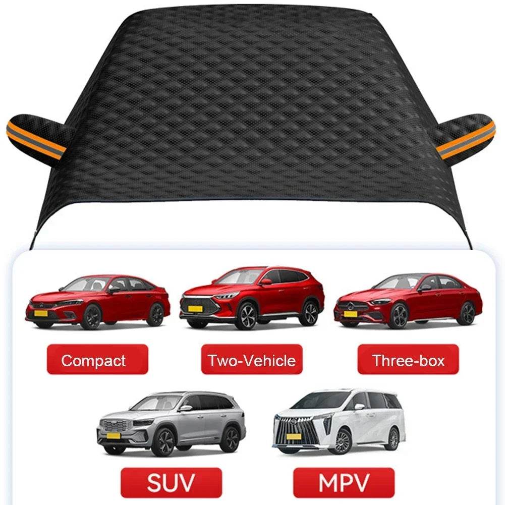 Winter Magnetic Suction Universal Style Car Snow Cover - Anti-Frost Anti-Freeze Front Windshield Car Window Snow Cover Amagi - MarvelouStoree