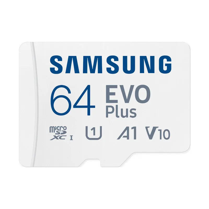 Samsung 512GB 256GB 128GB A2 V30 Memory Card EVO Plus Micro SD Card 64GB A1 V10 High Speed UHS-I Class10 TF Card For Camera