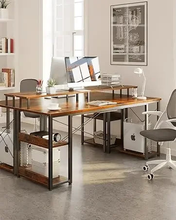 Laptop Desk Study Desk, 32 Inch Small Desk, Writing Desk with Storage,Work Table with Headphone Hook for Small Space Home Office