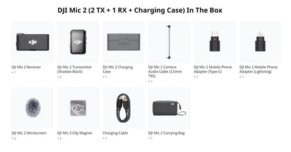 DJI MIC 2 / MIC MINI Lavalier MiC original brand new in stock