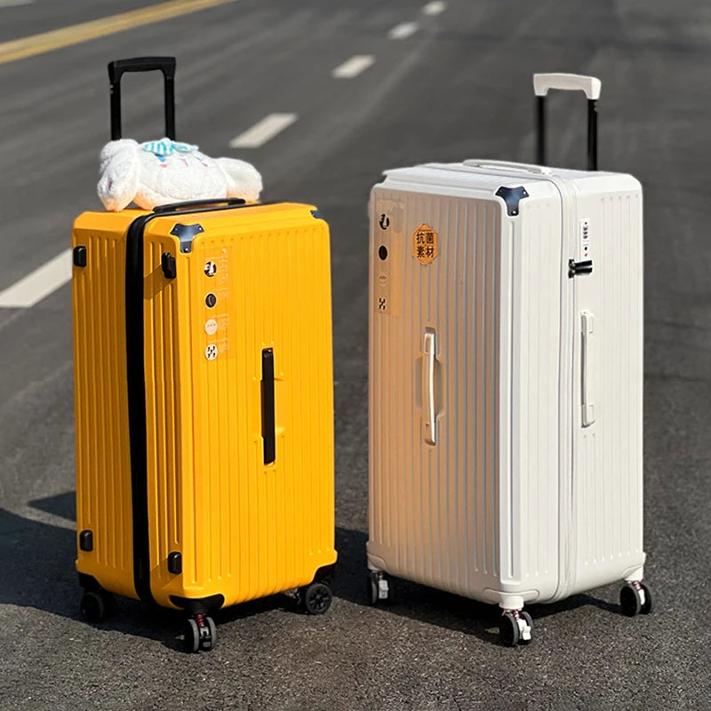 Large Capacity Suitcase 20" 24" 30" 32inch Brakes Universal Wheel Luggage Bag Men Rolling Password Trolley Case Women Travel Bag