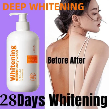 500ml Whitening Body Wash Long-Term Skin Whitening Moisturizing Body Care Shower Gel