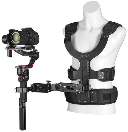 Bilate Camera Stabilizer Arm Shock Absorbing Vest for DJI RS2 RS3 RSC2 ZHIYUN Crane 2S 3S Feiyu Scorp DSLR Camera Crane Kit