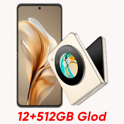 Nubia Flip 5G Global Version Foldable Design Smartphone Android 6.9" 120Hz OLED Folded Screen 50MP AI Dual Camera 33W Charging