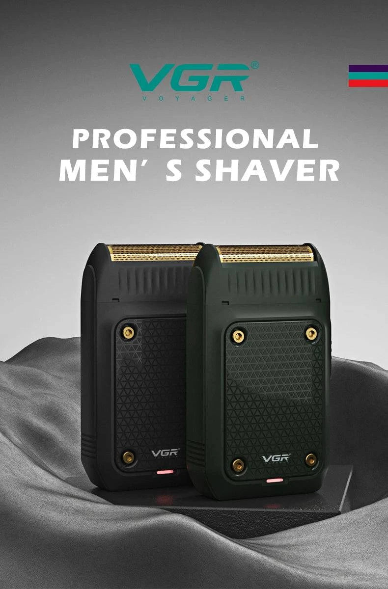 VGR Electric Razor Professional Shaver Portable Shaving Machine Mini Beard Trimmer Razor Reciprocating Shaver for Men V-353