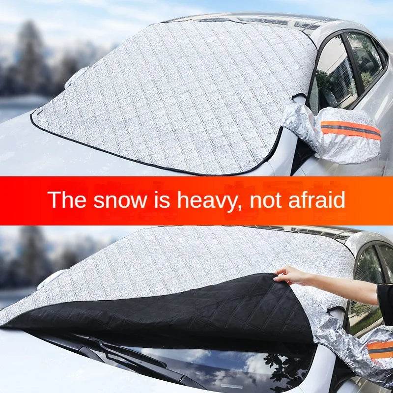 Car Windshield Snow Shield for Winter Car Cover Front Window Anti Ice Frost Outdoor Protection Snow Cover Snow Shield - MarvelouStoree