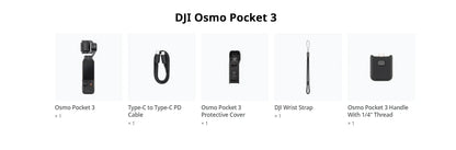 DJI Osmo Pocket 3 Gimbal Camera 1″ CMOS  original brand new in stock