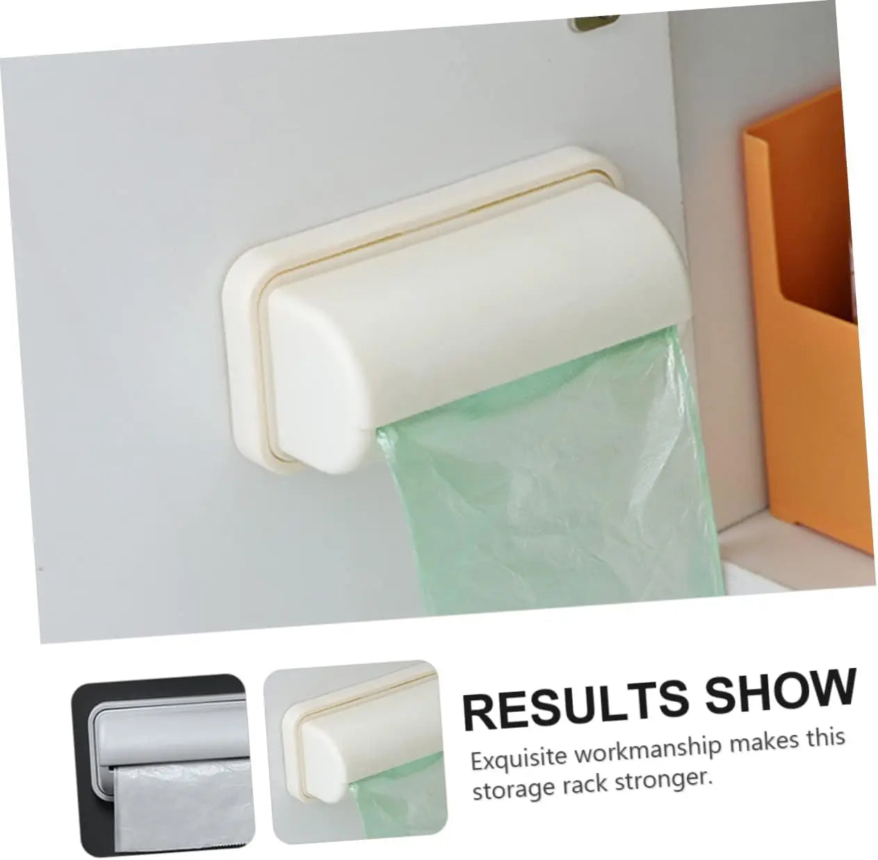 3 style 100 PCS Plastic Bag And Stroage Box Set Adhesive Mount Mounted Garbage Wall Container Bag Holder Bags Containers Storage