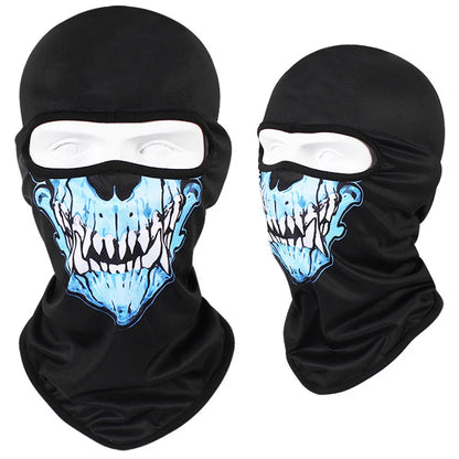 Motorcycle Headgear Cap Men Balaclava Multi-function Skull Face Mask MTB Bicycle Full Face Cover Shield Sunscreen Women Headwear