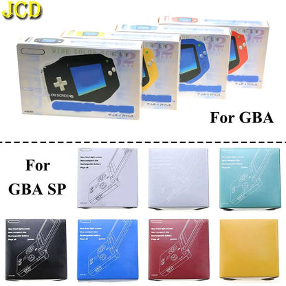 JCD For GBA SP GBC GB DMG Game Console New Packing Box Carton For Gameboy Advance / Color New Packaging Protect Box