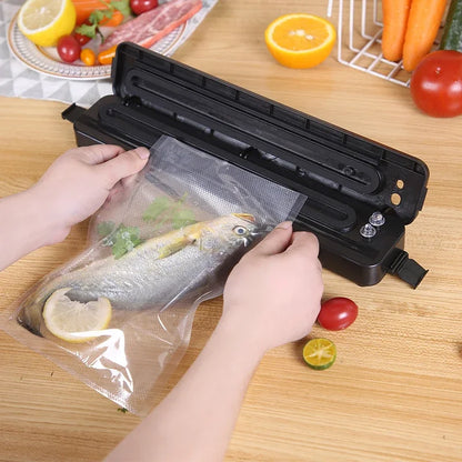 Vacuum Food Sealer Vacuum Sealer Food Storage Plastic Bags Sealer Vacuum Packaging Mini Food Preservation Machine Kitchen Tools