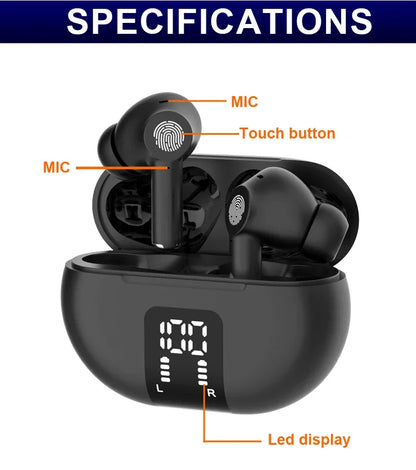 M10 Translation Earphones 144 Languages Instant Translated Smart Voice Wireless Bluetooth Travel Translator Headset 2024 Newest