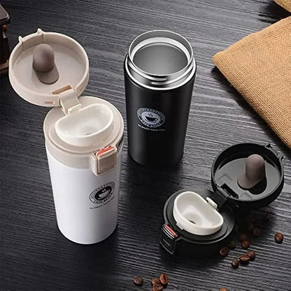 500/350ML Tumbler Thermos Cup Coffee Mug Car Insulated Water Bottle Travel 304 Stainless Steel Vacuum Flasks Drinking Kettle