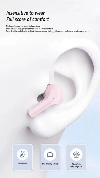 AIR31 True Wireless Bluetooth Headset Binaural Small In Ear Buds Sports Stereo Bass TWS Earbuds Newest Sports Earbuds for Phones