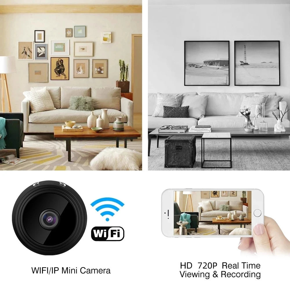 A9 1080P HD IP Camera Voice Recorder Remote Control Wireless Security Video Camcorders Night Vision Mini Wifi Mobile Camera