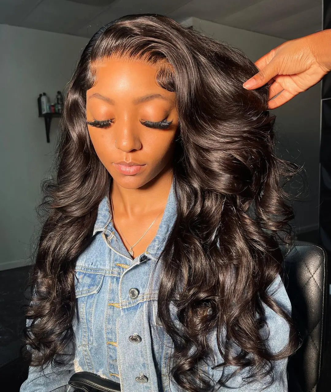 Glueless Wig Human Hair Ready To Wear Preplucked Brazilian Body Wave 13x6 HD Lace Frontal Wigs For Women Pre Cut No Glue 100%