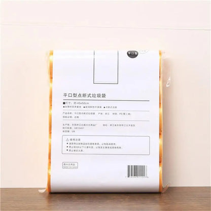 5 Rolls 1 Pack 100Pcs Household High Quality Disposable Trash Pouch Kitchen Storage Garbage Bags Cleaning Waste Bag Plastic Bag