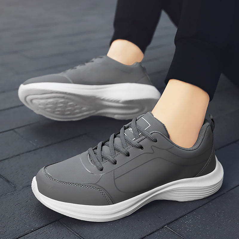 New Men Running Shoes Winter Warm Male Sneakers Anti-slip Breathable Men's Walking Shoes Lace Up Soft Casual Shoes Lightweight