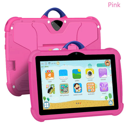 To New 7 Inch 5G WiFi Tablet Pc for Children's best Gifts Android Kids Game Educational Learning Tablets Quad Core 4GB RAM 64GB