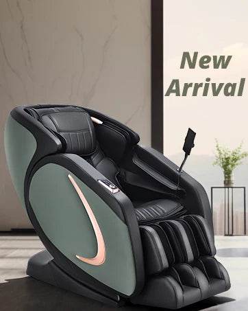 Massage Chair Recliner with Smart Acupoint Scanning, Thai Stretch, Zero Gravity, Blue - MarvelouStoree