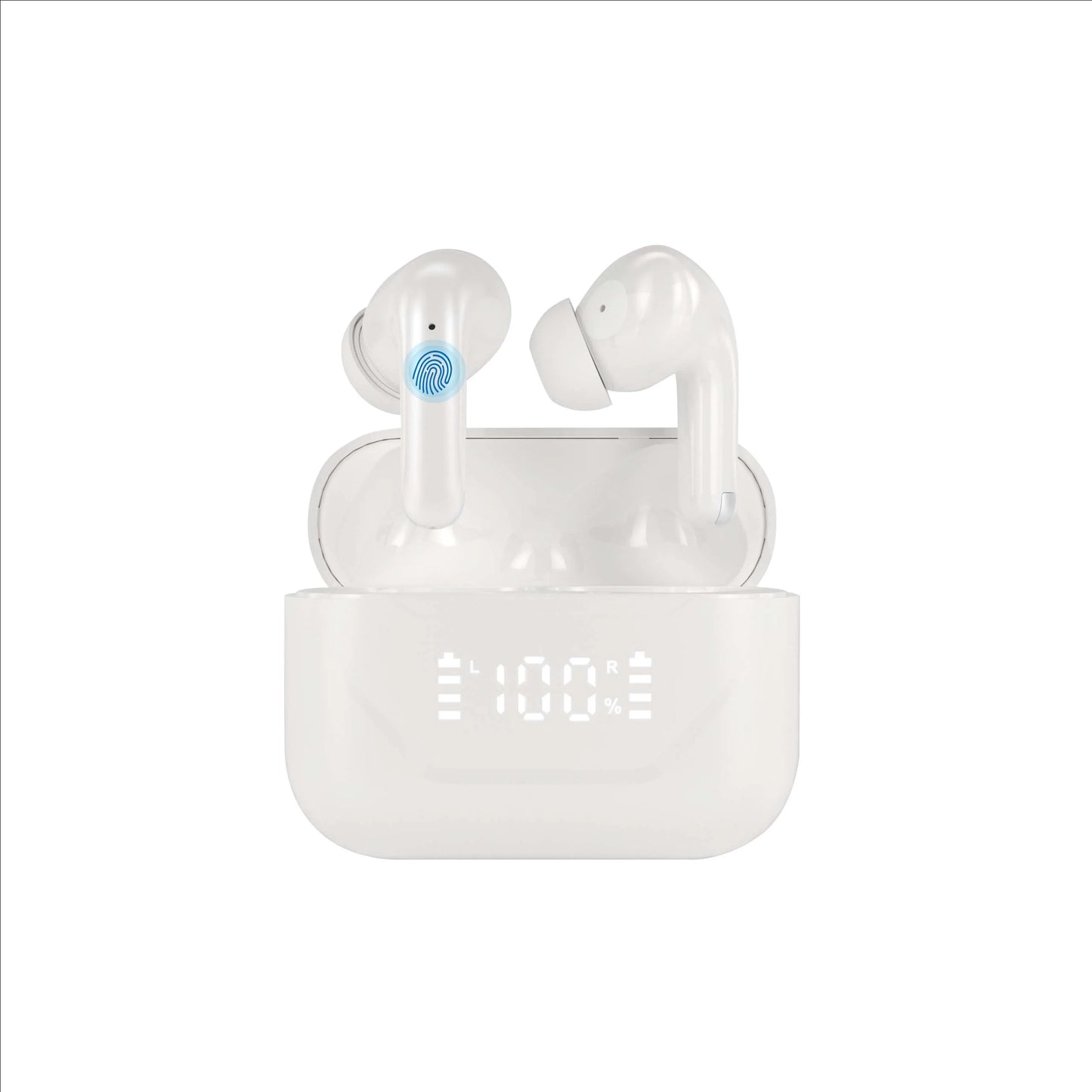 Real-time Translator Earbuds Office Wireless Earphone LED Display Bluetooth Headphones ENC Noise Reduction Earbuds Touch Control