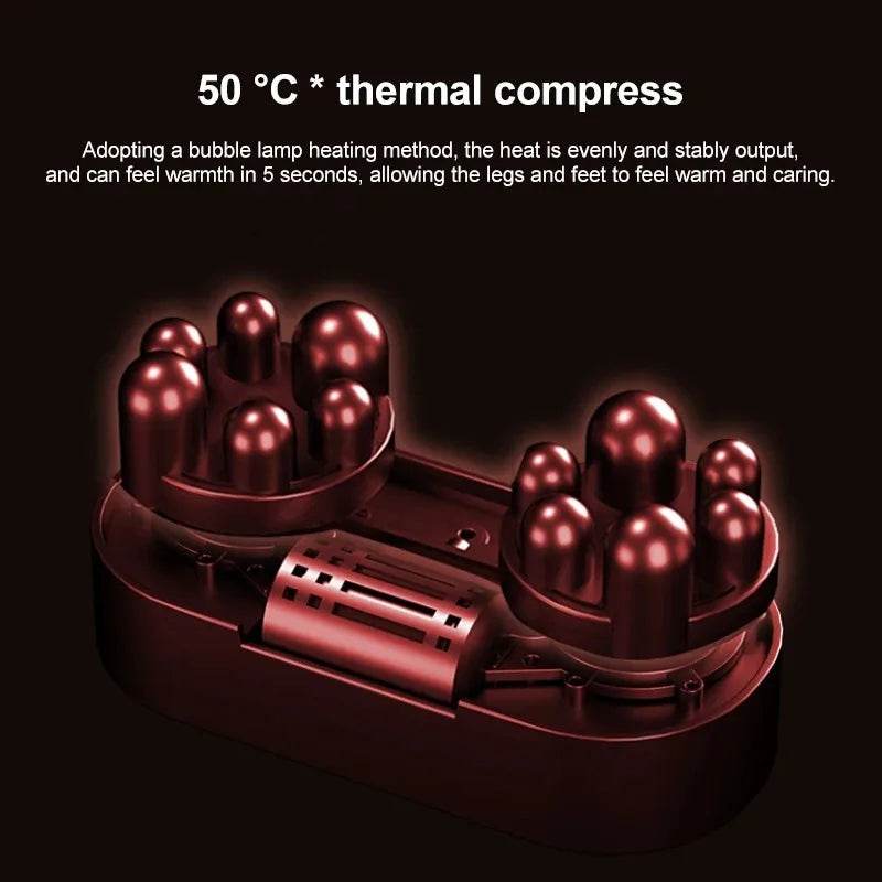 Super Big Electric Foot Leg Massager Deep Tissue Shiatsu Kneading Relax Heated Roller Calf Relieve Stress Care Foot Spa Machines